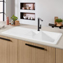 Villeroy & Boch Siluet 60 R Built-In Sink With Draining Board - Ideali