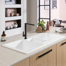 Villeroy & Boch Siluet 60 R Built-In Sink With Draining Board - Ideali