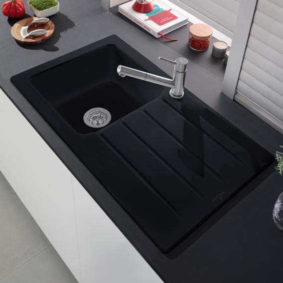 Villeroy & Boch Architectura 50 Built-In Sink With Draining Board - Ideali