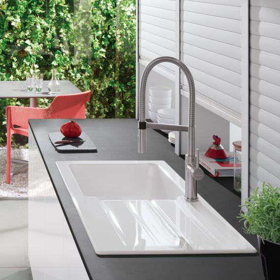 Villeroy & Boch Architectura 60 Built-In Sink With Draining Board - Ideali