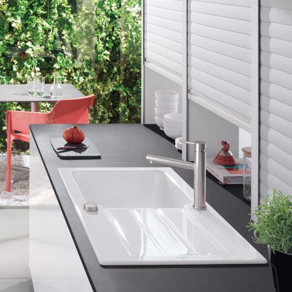 Villeroy & Boch Architectura 60 Built-In Sink With Draining Board - Ideali