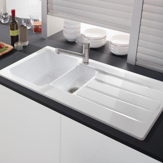 Villeroy & Boch Architectura 60 Xr Built-In Sink With Draining Board - Ideali