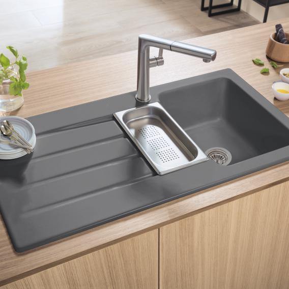 Villeroy & Boch Architectura 60 Xr Built-In Sink With Draining Board - Ideali