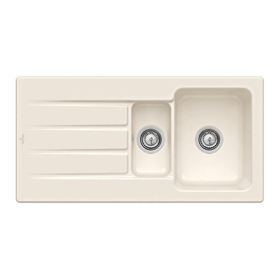 Villeroy & Boch Architectura 60 Xr Built-In Sink With Draining Board - Ideali