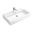 Villeroy & Boch Memento Washbasin White, With Ceramicplus, With 1 Tap Hole, Ungrounded, With Overflow - Ideali