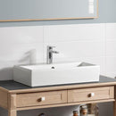 Villeroy & Boch Memento Countertop Washbasin White, With Ceramicplus, With 1 Tap Hole, With Overflow - Ideali