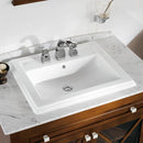 Villeroy & Boch Hommage Drop-In Washbasin Starwhite, With Ceramicplus, With 1 Tap Hole - Ideali