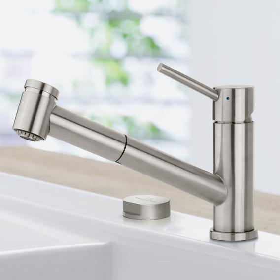 Villeroy & Boch Como Switch Shower Head Stainless Steel - Ideali