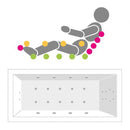 Villeroy & Boch O.Novo Duo Rectangular Bath With Whirlpool System - Ideali