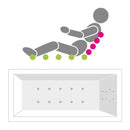 Villeroy & Boch Subway Duo Rectangular Bath With Whirlpool System - Ideali