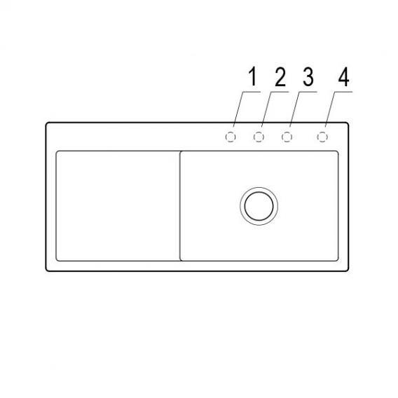 Villeroy & Boch Subway 60 Xl Flat Sink - Ideali