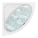 Villeroy & Boch Loop & Friends Oval Duo Corner Bath With Whirlpool System - Ideali