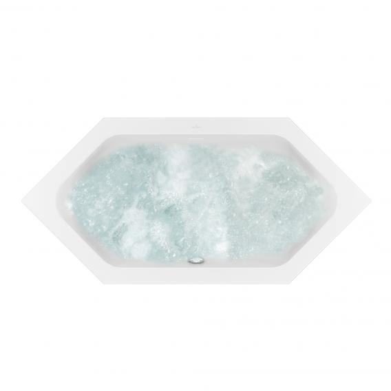 Villeroy & Boch Loop & Friends Square Duo Hexagonal Bath With Whirlpool System - Ideali