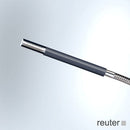 Vola T2 hand shower with shower hose stainless steel