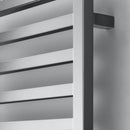 Zehnder Quaro Towel Radiator for Mixed Operation with Built-in Heating Element