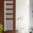 Zehnder Forma Asym Towel Radiator for Hot Water or Mixed Operation