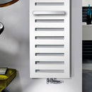 Zehnder Metropolitan Bar Bathroom Radiator for Purely Hot Water Operation