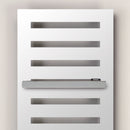 Zehnder Metropolitan Bar Towel Radiator for Mixed Operation with Built-in Heating Element