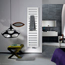Zehnder Metropolitan Bar Towel Radiator for Mixed Operation with Built-in Heating Element