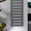 Zehnder Metropolitan Bar Towel Radiator for Purely Electrical Operation