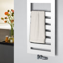 Zehnder Metropolitan Spa Towel Radiator for Mixed Operation with Built-in Heating Element