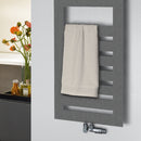 Zehnder Metropolitan Spa Towel Radiator for Mixed Operation with Built-in Heating Element