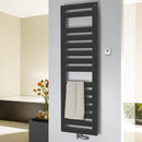 Zehnder Metropolitan Spa Towel Radiator for Mixed Operation with Built-in Heating Element