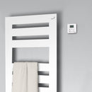 Zehnder Metropolitan Spa Towel Radiator for Mixed Operation with Built-in Heating Element