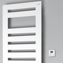 Zehnder Metropolitan Spa Towel Radiator for Mixed Operation with Built-in Heating Element