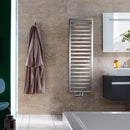 Zehnder Quaro Towel Radiator for Hot Water or Mixed Operation