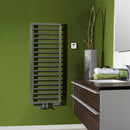 Zehnder Subway Towel Radiator for Mixed Operation with Built-in Heating Element