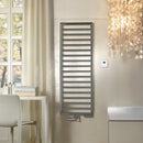 Zehnder Subway Towel Radiator for Mixed Operation with Built-in Heating Element