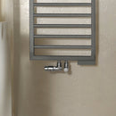 Zehnder Subway Towel Radiator for Mixed Operation with Built-in Heating Element
