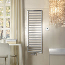 Zehnder Subway Towel Radiator for Mixed Operation with Built-in Heating Element
