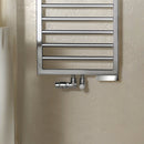 Zehnder Subway Towel Radiator for Mixed Operation with Built-in Heating Element