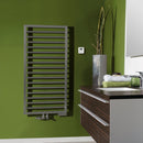Zehnder Subway Towel Radiator for Mixed Operation with Built-in Heating Element