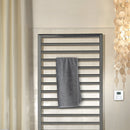 Zehnder Subway Towel Radiator for Mixed Operation with Built-in Heating Element