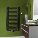 Zehnder Subway Towel Radiator for Mixed Operation with Built-in Heating Element