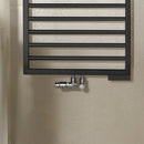 Zehnder Subway Towel Radiator for Mixed Operation with Built-in Heating Element