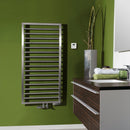 Zehnder Subway Towel Radiator for Mixed Operation with Built-in Heating Element