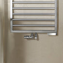 Zehnder Subway Towel Radiator for Mixed Operation with Built-in Heating Element
