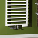 Zehnder Subway Towel Radiator for Mixed Operation with Built-in Heating Element