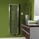Zehnder Subway Towel Radiator for Mixed Operation with Built-in Heating Element