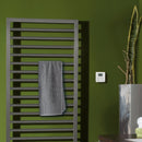 Zehnder Subway Towel Radiator for Mixed Operation with Built-in Heating Element