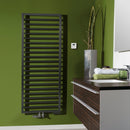 Zehnder Subway Towel Radiator for Mixed Operation with Built-in Heating Element