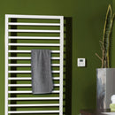 Zehnder Subway Towel Radiator for Mixed Operation with Built-in Heating Element