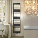 Zehnder Subway Towel Radiator for Mixed Operation with Built-in Heating Element