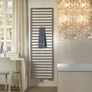 Zehnder Subway Towel Radiator for Mixed Operation with Built-in Heating Element