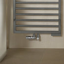 Zehnder Subway Towel Radiator for Mixed Operation with Built-in Heating Element