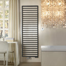 Zehnder Subway Towel Radiator for Mixed Operation with Built-in Heating Element